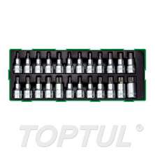 1/2" DR. Bit Socket Set