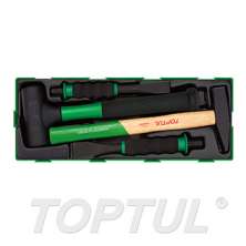 Hammer & Soft Grip Chisel Set 0