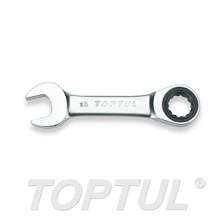 SIZE(mm) -Stubby Ratchet Combination Wrench