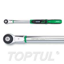 Digital Torque Wrench with Reversible Ratchet Insert Tool 0