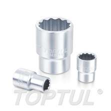 SIZE(mm) 3/8" -DR. 12PT Sockets