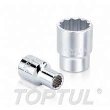 SIZE(mm) 1/2" -DR. 12PT Sockets