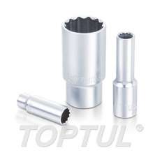 SIZE(mm) 1/2" -DR. 12PT Deep Sockets