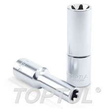 SIZE(E) 1/4",1/2" -Deep Star Sockets 0