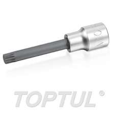 SIZE(M) 1/2" -Spline Bit Sockets