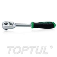 1/4",3/8",1/2" -Reversible Ratchet Handle with Quick Release