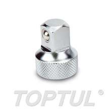 DRIVE 3/8"(F)x1/2"(M) Low Profile Adapter (Knurled Grip)