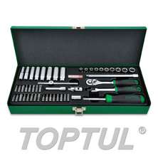 SIZE(mm) 50PCS -1/4" DR. 6PT&12PT Socket Set (METRIC) 0