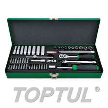 SIZE(mm) 50PCS -1/4" DR. 6PT&12PT Socket Set (METRIC) 0