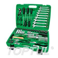 SIZE(mm) 80PCS -Professional Grade 1/4" & 1/2" DR. Tool Kit 0