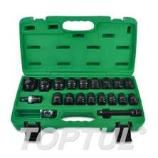 SIZE(mm) 27PCS -1/2" DR. Flank Impact Socket Set 0