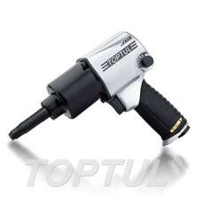 (Twin Hammer) 1/2" DR. Long Anvil Super Duty Air Impact Wrench