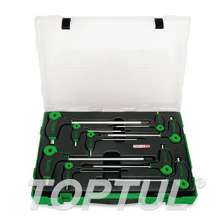 SIZE(mm) 9PCS -L-Type Two Way Hex Key Wrench Set