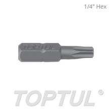 1/4" Hex Shank Star Insert Bits