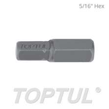 5/16" Hex Shank Hexagon Insert Bits 0