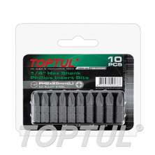 1/4" Hex Shank Phillips Insert Bits 0