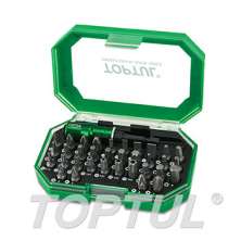 8 SETS 1/4" Hex Drive Screwdriver Bit Set W/Display Box