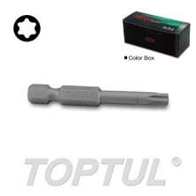 (L 50mm) 1/4" Hex Shank Star Power Screwdriver Bits