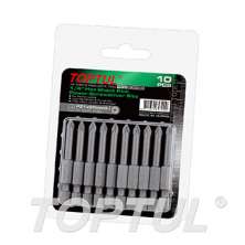 (L 50mm) 1/4" Hex Shank Pozi Power Screwdriver Bits 0