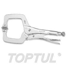 C-Clamp Locking Pliers with Swivel Pads 11"