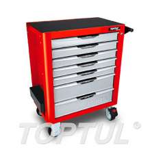 PRO-PLUS SERIES W/7-Drawer Tool Trolley (FLAT FINISHED) 0