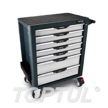 PRO-PLUS SERIES W/7-Drawer Tool Trolley (MATTE FINISHED)