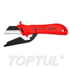 VDE Insulated Cable Knife with Replaceable Blade