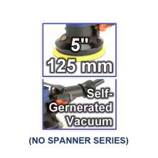 5" (Insert disc 6")(No Spanner Series) COMPOSITE AIR RANDOM ORBITAL SANDER (Self-Generated Vacuum)