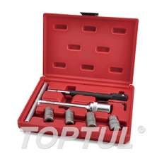 7PCS Diesel Injector Seat Cutter Set