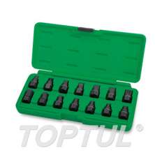 14PCS Master Oil Drain Plug Key Set