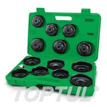 14PCS Automotive Cup Type Oil Filter Wrench Set 0